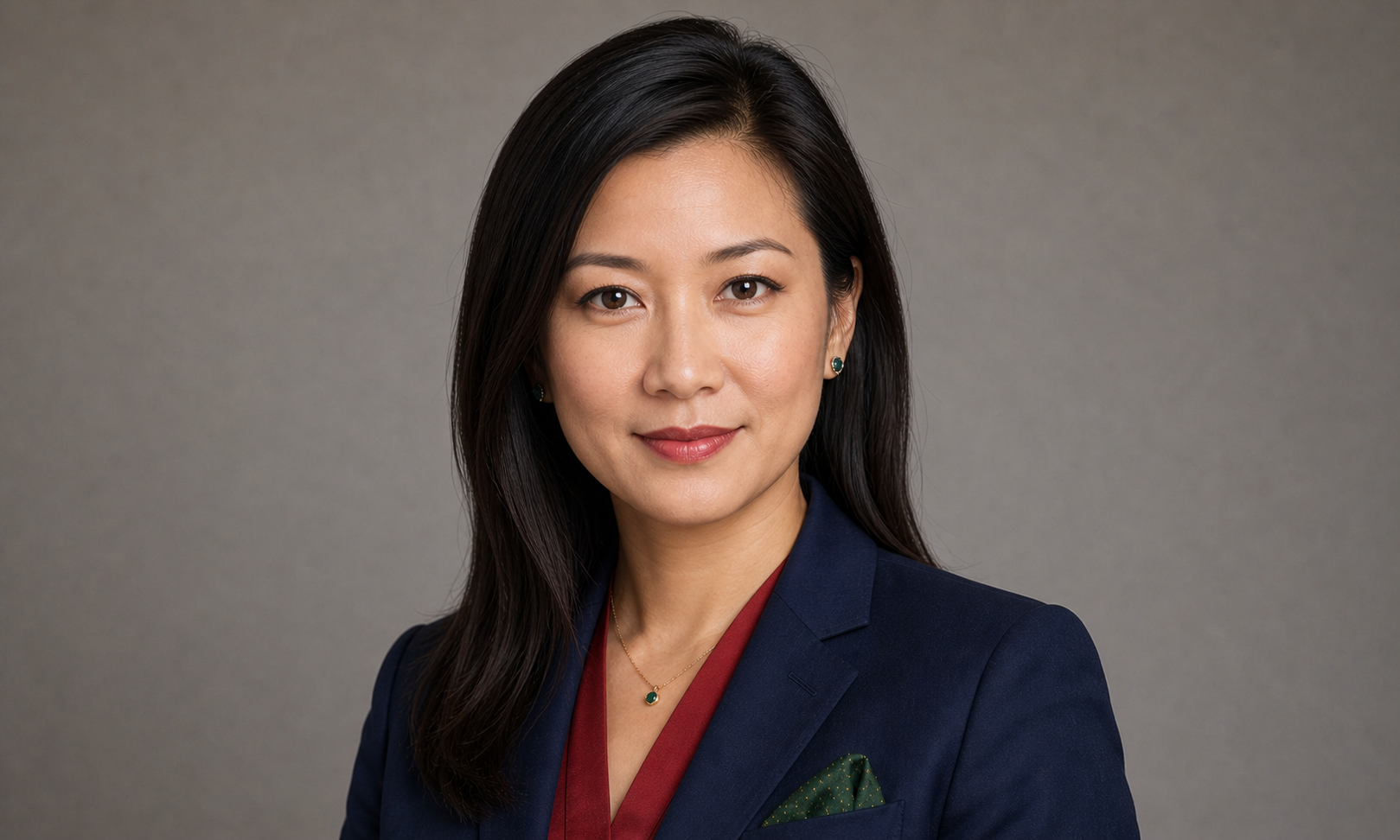 Dr. Maya Chen portrait